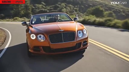 Bentley Continental Gt Speed оранжев красавец