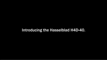 Introducing the Hasselblad H4d-40