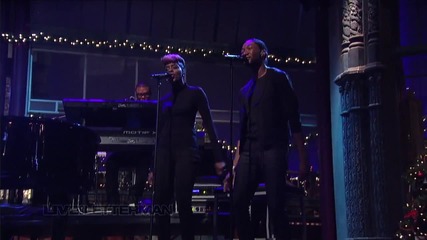 Alicia Keys - Listen To Your Heart (live on Letterman)