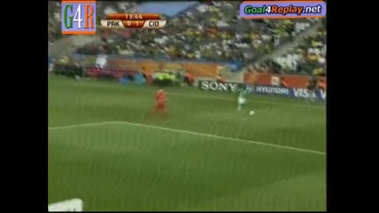 Северна Корея - Кот д`ивоар 0:1 *световно първенство Юар 2010* 25.06.10. 