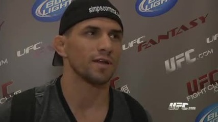 The Ultimate Fighter Finale Simpson Pre - fight Interview 