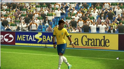 Неймар танцува harlem shake (смях..) Pes 2013