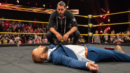Johnny Gargano lays out Ricochet: WWE NXT, Jan. 9, 2019