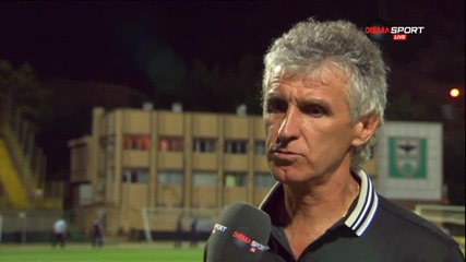 Иван Колев след победата с 3:0 над Пирин