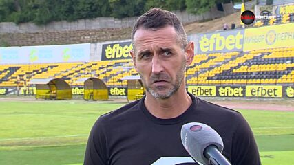 Христо Господинов след победата на Миньор срещу Марек