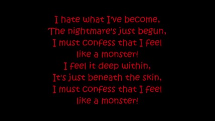 Skillet-monster [lyrics]