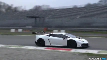 Lamborghini Huracan Lp620-2 Supertrofeo Screaming Around the Track