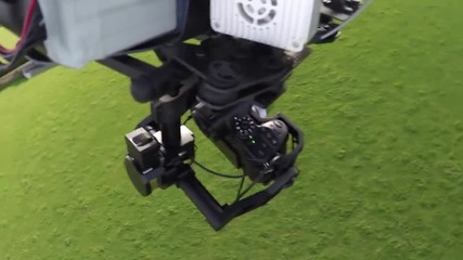 Тестов полен на дрон Dji S900