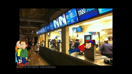Caillou interferes at the Super Bowl and gets grounded