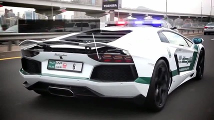С какви автомобили е оборудвана полицията на Дубай