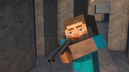 Minecraft Steve's Boomstick