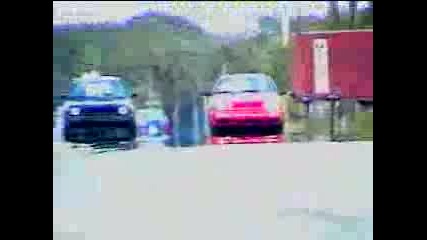 Golf2 Vs Golf3 Street Race