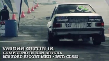 Ken Block and his friends at Gymkhana Grid 