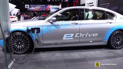 2016 Bmw 7-series 740e edrive Plug In Hybrid - Exterior Interior Walkaround - 2016 Detroit Auto Show