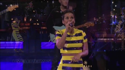Alicia Keys - Limitedless ( Live on Letterman )