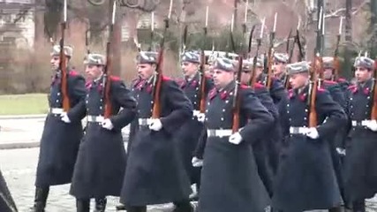 Националната гвардейска част - парад 