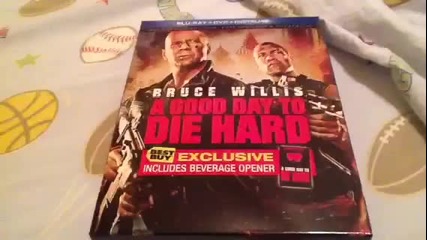 Вечният екшън филм Умирай Трудно: Денят Настъпи (2013) на Blu - Ray