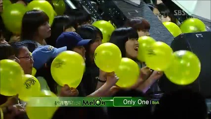Boa ft. Taemin - Only One @ Inkigayo (26.08.2012)