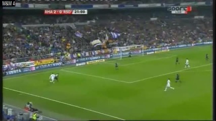 Първия гол на Роналдо срещу Реал Сосиедад 06 02 2011 