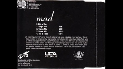 Mad - I Think Of You (single Mix)
