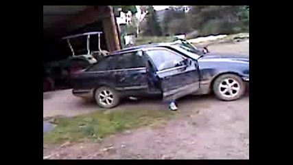 Ford Scorpio 4x4 Sidepipe