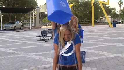 Lightning Girl Ice Bucket Challenge