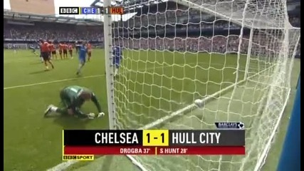 Chelsea 1 - 1 Hull City (drogba) 