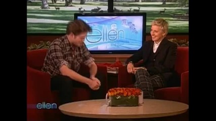 Robert Pattinson on Ellen Part 1 