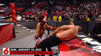 Top 10 Raw moments: WWE Top 10, Jan. 10, 2022