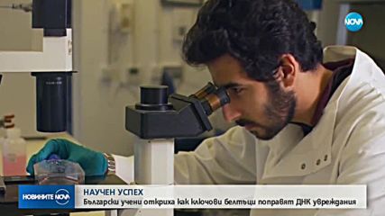 НАУЧЕН УСПЕХ: Българи откриха как ключови белтъци поправят ДНК увреждания