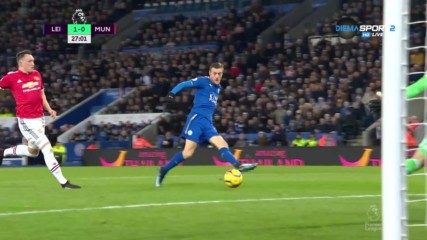 Лестър - Ман Юнайтед 1:1 /първо полувреме/