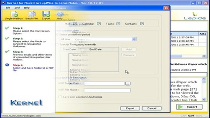 Convert Groupwise to Lotus Notes Migration