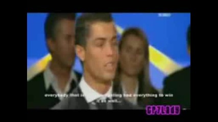 Cristiano Ronaldo Wins Ballon Dor 2008