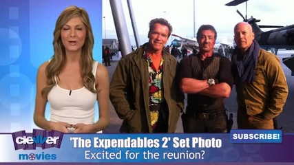 Arnold Schwarzenegger, Bruce Willis & Sylvester Stallone Reunite For The Expendables 2