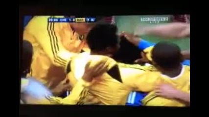 Michel Essien goal ag. Barca