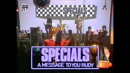 The Specials - A Message To You, Rudy (live)