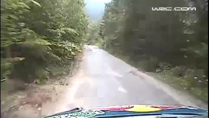 Wrc Rally Bulgaria 2010 - Sebastien Loeb onboard етап 5 Сестримо 