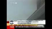 Новогодишни фойерверки подпалиха 20-етажен хотел в Китай