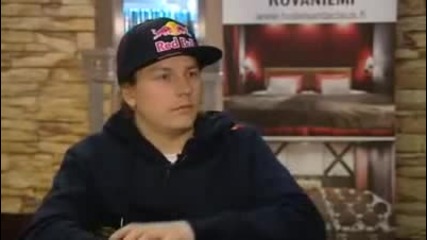 Kimi Raikkonen - Arctic Rally Interview 2010 