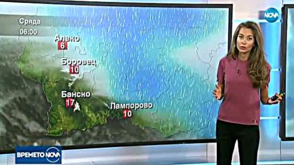 Прогноза за времето (27.09.2017 - обедна)