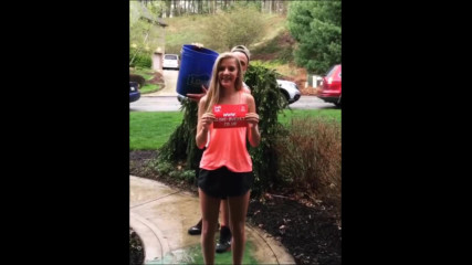 Paige Hyland Slime Bucket Challenge