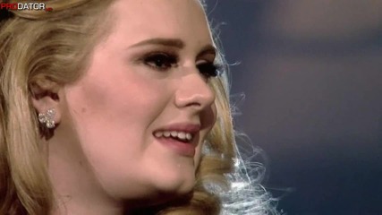 Adele - Someone like you / Адел - Някой като теб * На живо + Превод