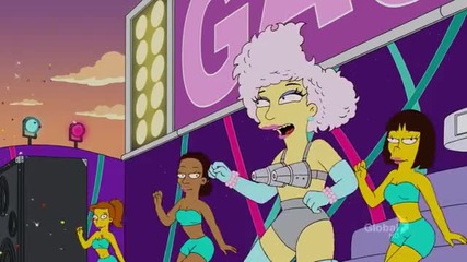 Н о в о! Целият Епизод! The Simpsons - Lisa Goes Gaga /official/ H Q *