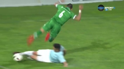 Лудогорец - Дунав 0:1 /първо полувреме/