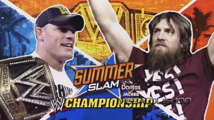 John Cena срещу Daniel Bryan мач за световната титла на федерацията на Лятно Тръшване 2013