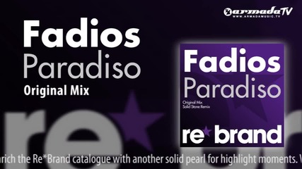 Fadios - Paradiso (original Mix)