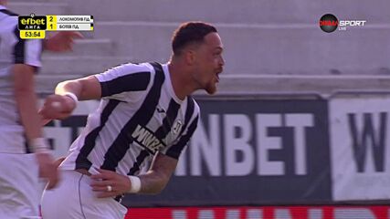 Goal by PFC Lokomotiv Plovdiv