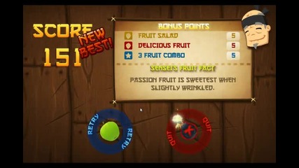 fruit ninja gameplay