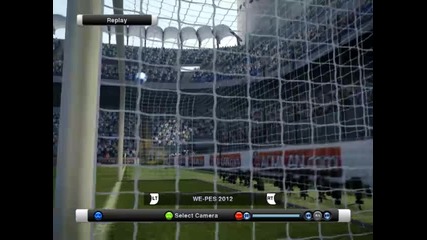 Първият ми страхотен гол на Pes 12 'falcao'