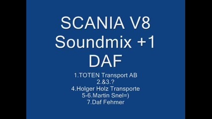 Scania and Daf Sound